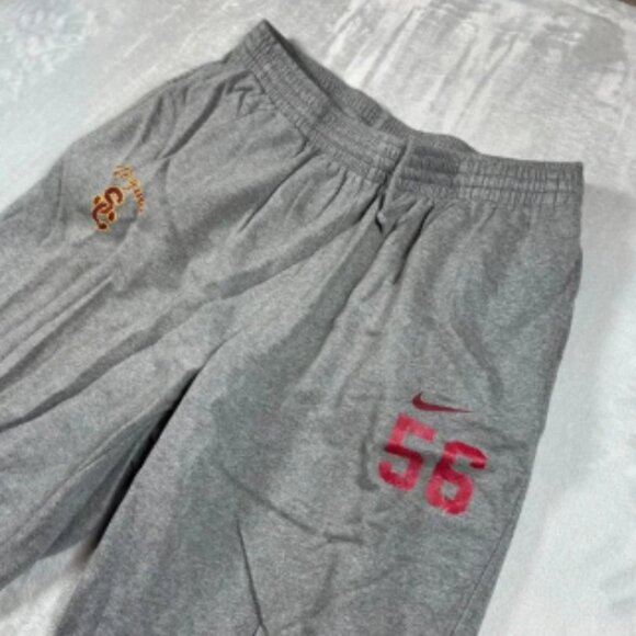 USC Trojans Joggers Mens XXL Grey Player Issued Sweatpants NCAA Football Warmup - Picture 1 of 10